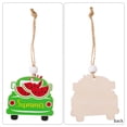thumbnail image 5 of 12pcs Hangings Watermelon Style 4 Boxes Wooden Pendant Summer Simulation Watermelon Small Pendant, 5 of 5