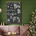thumbnail image 6 of Comfort and Joy - Framed Gallery Wrapped Holiday Canvas - 25 x 37 - Rosewood Frame, 6 of 8
