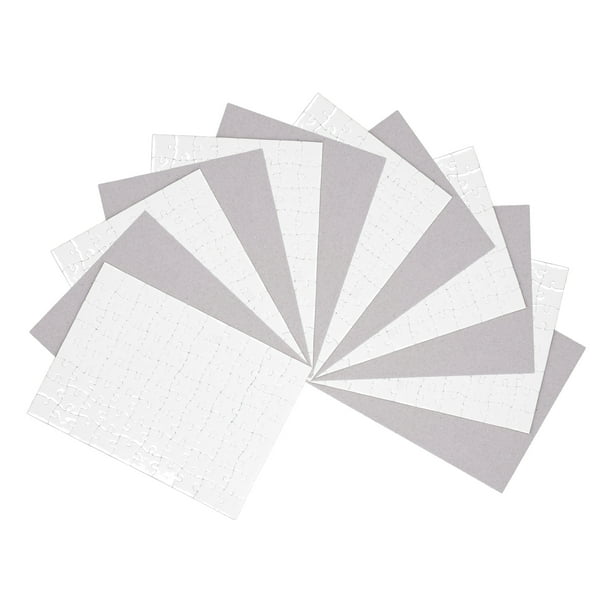 Rompecabezas de sublimación, 6 juegos de espacios en blanco para sublimación, rompecabezas en blanco para sublimación, rompecabezas en blanco para bricolaje, hecho a medida para la perfección