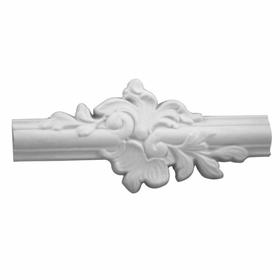 White Urethane Roman Door Trim 9 1/2" L X 1 1/2" W Renovators Supply
