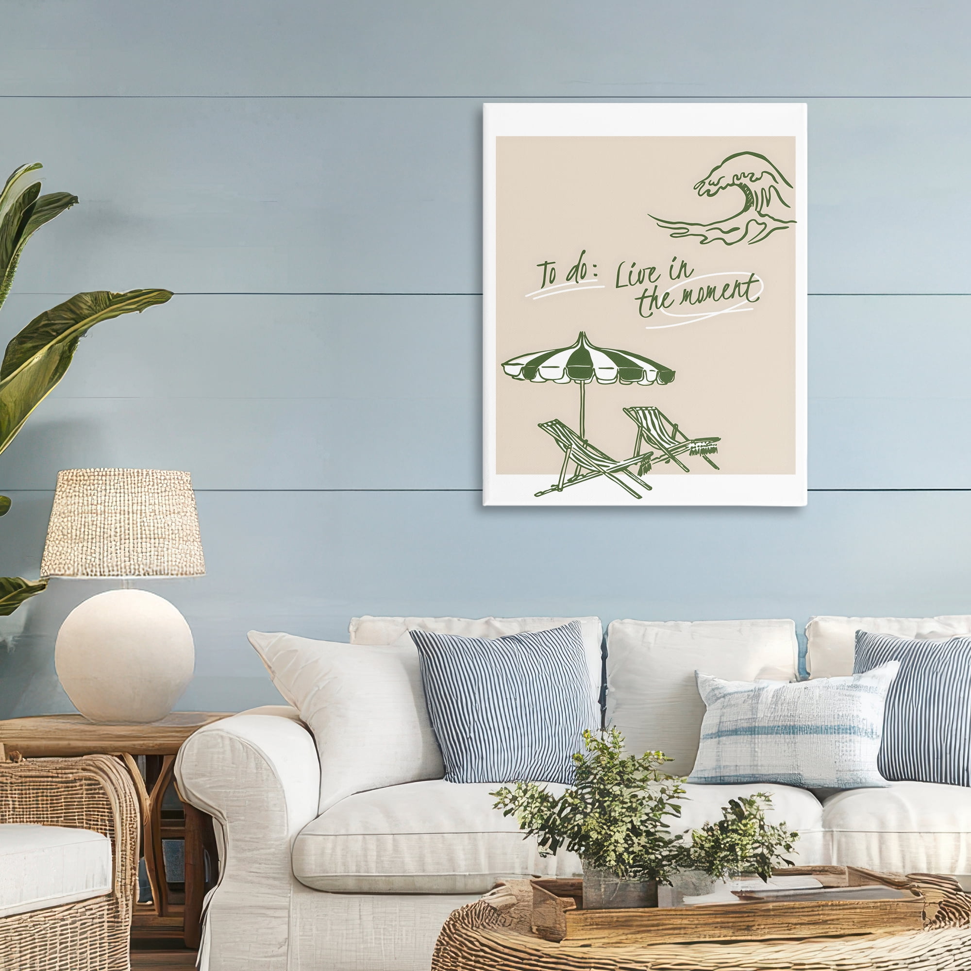 Stupell Industries To Do: Live In The Moment Canvas Wall Art, design by The Prints Vibe