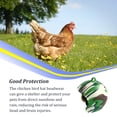 thumbnail image 3 of Billuyoard Casco Suministros para mascotas pequeñas Gorros de seguridad Sombreros Disfraces ajustables Cascos para aves de corral Patitos de aves de pollo Juguetes para pájaros camuflaje Billuyoard PT003691-09, 3 of 6