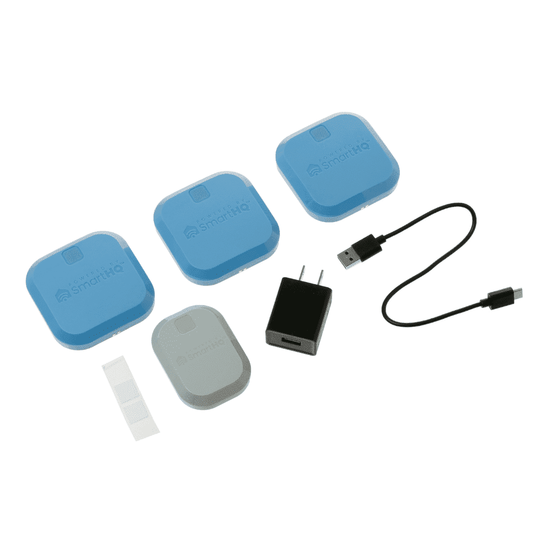 GE Appliances SPLK30N01A 3-1 SmartHQ Household Water Leak Sensor Detect Kit