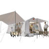 10 Person Tent 2 Room + Canopy -13.8*10.5*6.9 Ft