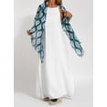 thumbnail image 5 of Women's Dress Summer Loose Flowy Sundress Spaghetti Strap Sleeveless Maxi Long Dresses White XXL, 5 of 10