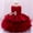 202#Red, variant on Toddler Girls Solid Color Temperament Bowknot Off Shoulder Pleated Skirt Birthday Party Gown Long Dresses Fashion Skirt Casual Summer Dresses For Girl 2024