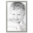 thumbnail image 2 of ArtToFrames 26" x 40" Classic Silver Picture Frame, 26x40 inch Silver Wood Poster Frame (WOM-4926), 2 of 7