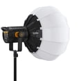 thumbnail image 5 of GODOX CS-50D with SS-50 Skirt Lantern Softbox 50cm/20inch Omni-Directional Light Modifier Bowens Mount for Godox SL60W SL150II, UL150, VL150 Light for Video Recording, Live Streaming, and Filmmaking, 5 of 8