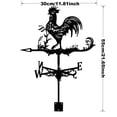thumbnail image 3 of Indicateur de Direction du Vent pour Jardin Extérieur et Bureau, 3 of 6