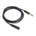 thumbnail image 5 of 1/4 TRS 6.35MM Male to 6.35MM Female Stereo Extension Cable Gold Plated Headphone Extension Cable Cord 180cm, 5 of 10