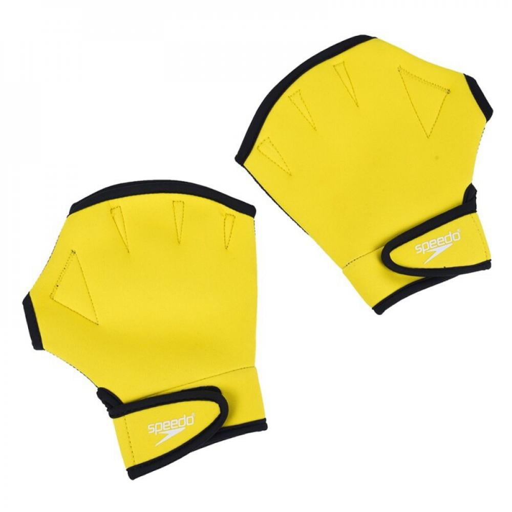 Scuba Diving Snorkeling Gloves Light weight Warm Water Yellow/Blue Gear 5 PAIRS 