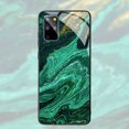 thumbnail image 3 of Funda de teléfono con patrón de piedra de Jade verde esmeralda para Samsung S24 S21 S20 FE Plus S23 S22 A53 A52 A51 A54 Ultra A55 A35 A32 A33 A34 A21s A52s, 3 of 5