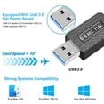 thumbnail image 4 of USB Wifi Adapter for PC/Desktop/Laptop, 1300M Dual Band 5G /2.4G USB 3.0 WiFi Dongle Wireless Network Adapter Fit for Windows 10/8/8.1/7/XP/11, Mac OS, 4 of 7