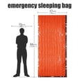 thumbnail image 2 of Sac de Couchage d'Urgence, Couverture d'Urgence Mylar, Abri de Survie Léger et Imperméable, 2 of 6