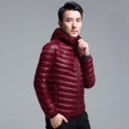 thumbnail image 1 of Chaqueta de plumón plegable ultraligera para todas las estaciones para hombre, abrigo transpirable resistente al agua y al viento, chaquetas con capucha de gran tamaño para hombre Tan Jianjun  unisex, 1 of 2