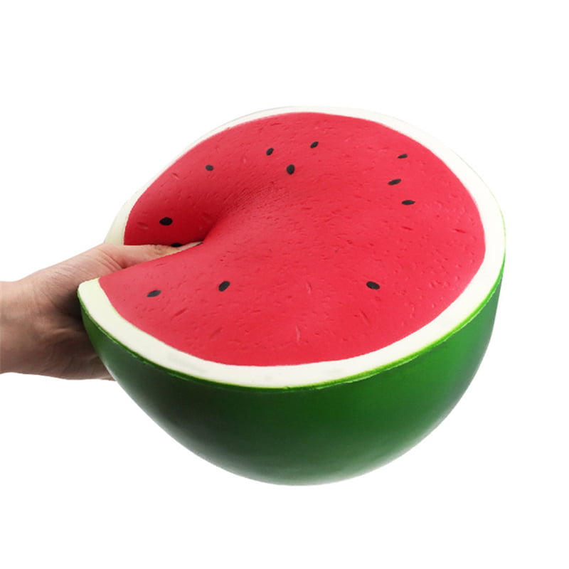 Details about   Watermelon Jumbo Slow Rising Soft Squishys Squeeze Toy Stress Reliever Fun Gift 