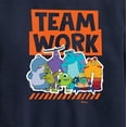 thumbnail image 3 of Monsters Inc. - Teamwork - Toddler & Youth Crewneck Fleece Sweatshirt, 3 of 5