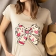 thumbnail image 4 of Teacher Valentine Shirt with Heart Bow and Sweet Classroom Quote, Ash, Size 3XL, 4 of 6