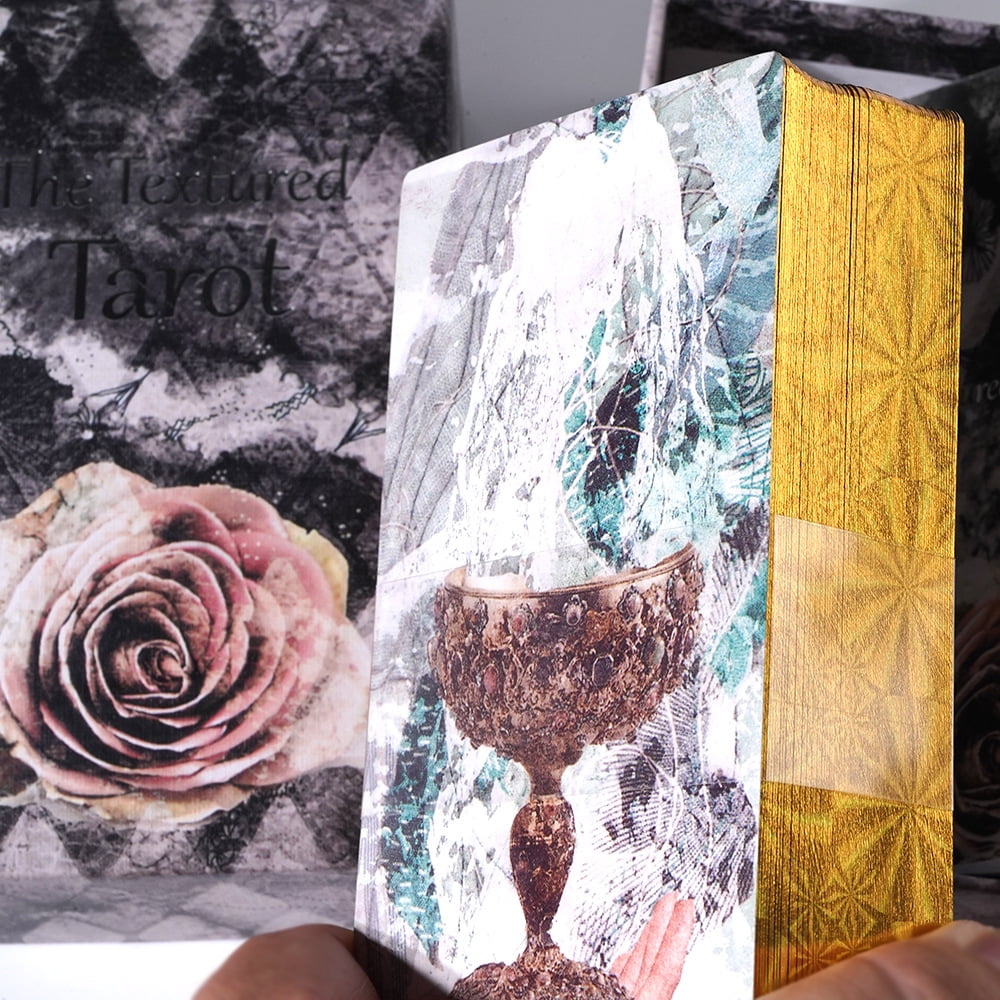 Tarot De Los Tres Árboles – Baraja Original De 78 Cartas Con Borde Dorado Y Folleto, Ideal Para Principiantes