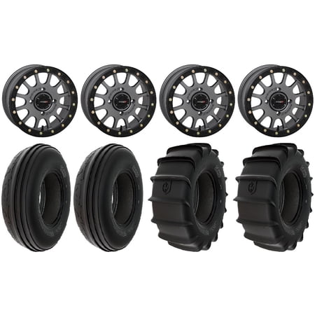 System 3 SB-5 15 Wheels Gm 32 Sand Tires Polaris RZR XP 1000 / PRO XP / Ranger XP 900/1000