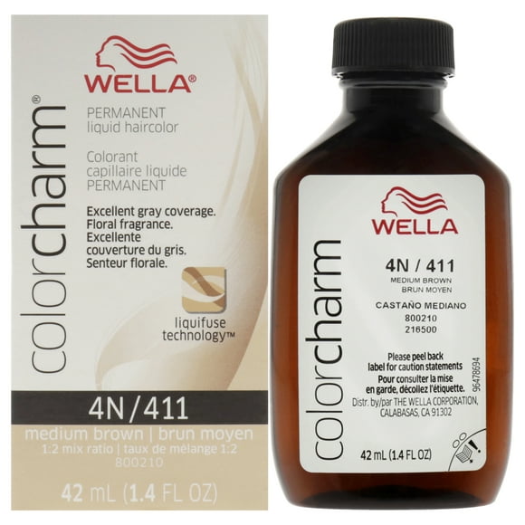 Tinte líquido permanente para cabello WELLA Color Charm 1.4 oz