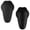 Knee pads-Black, variant on Motorcycle Elbow/Knee Protections Pad Motocross Protective Gear Insert Armors Equipment Breathable Protector Pad