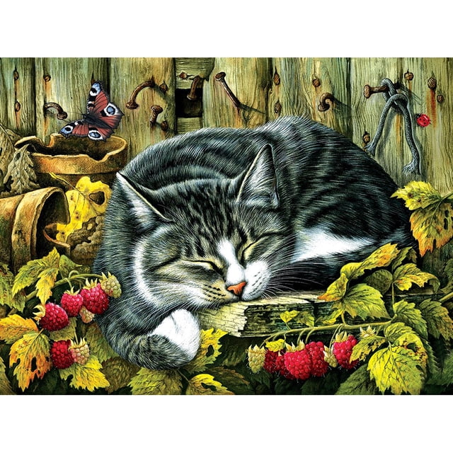 Cuadros Decorativos (DF3733) 5D DIY Taladro Completo Pintura Diamante Animal Punto de Cruz Kits de Mosaico (W1132) 20X30cm Tmvgtek embutido en tela