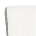 thumbnail image 6 of SAFAVIEH Becca 19''H Stripe Linen Dining Chair Flat Nail Head Grey / White, 6 of 7