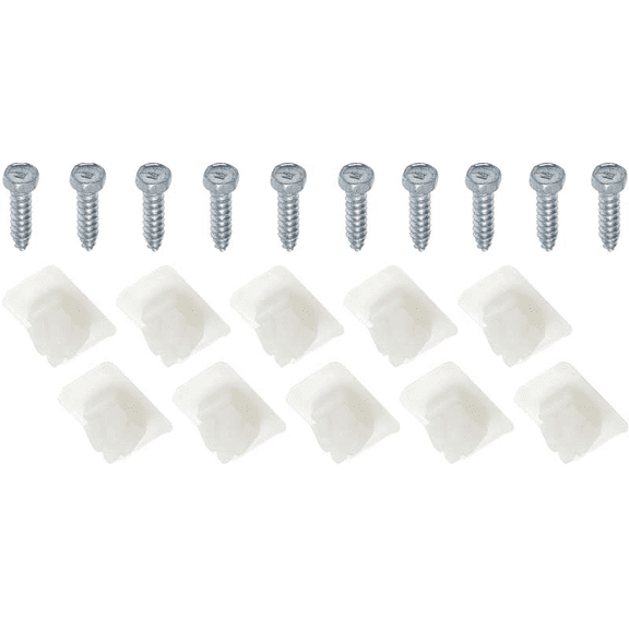 OER Front Grille Inner Screw and Clip Set 1969-1972 Chevy and GMC Truck Blazer