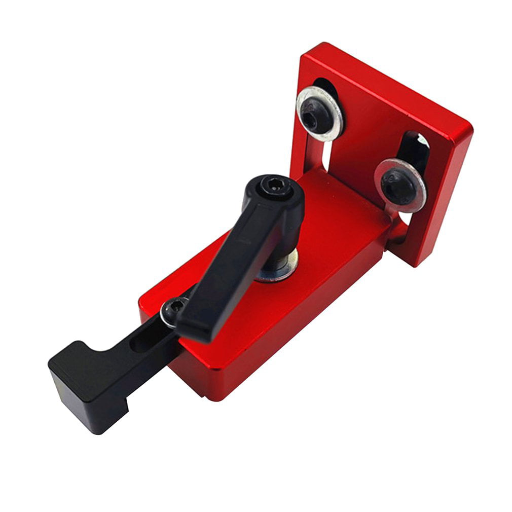 Riiai 30 Type T-Track Woodworking Chute Connector Backing Connector Slot Miter Gauge Machinery Part Module Track Stop Locator Rail Retainer