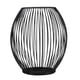 thumbnail image 1 of Milisten 1Ud Soporte Para Vela De Metal Negro Con Adorno De En Hierro Para, 1 of 7