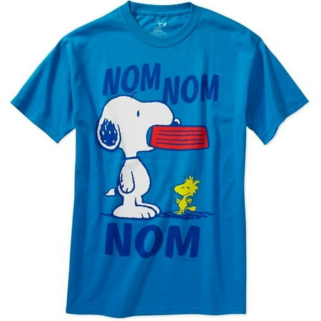 Men's Snoopy Nom Tee Turquoise