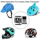 thumbnail image 5 of 4 Paquetes Juego de Almohadillas de Esponja de Repuesto Universales para Ciclismo Kit de Cojines de Casco para Bicicleta Ciclismo Casco de Motocicleta, Negro, 5 of 5
