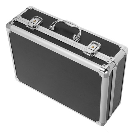 unbranded  Key Aluminum Wallet Suitcase Lightweight Tools Organizing Box Password