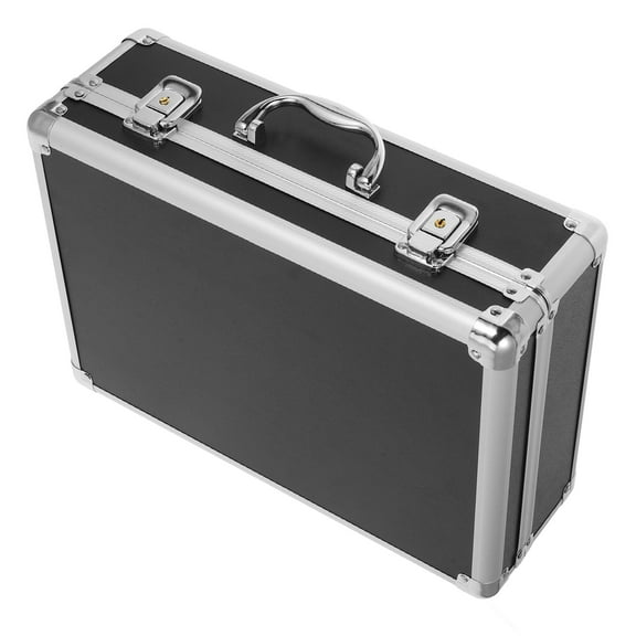 unbranded  Key Aluminum Wallet Suitcase Lightweight Tools Organizing Box Password