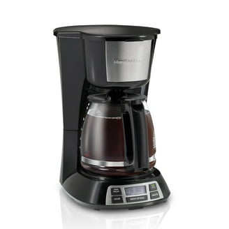 Hamilton Beach 12 Cup Programmable Coffee Maker with Black