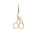 thumbnail image 1 of Student Shears Stainless Steel Clippers Metal Safety Plating Crane-shaped Office Stationery Scissors, 1 of 8