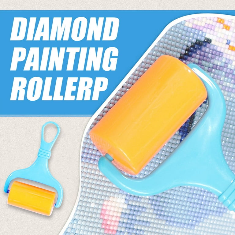 Diamond Art Painting Tools Diamond Painting Roller, Press Tool,  Straightener Fix Tool and Paint Brush for 5D Diamond Art Craft