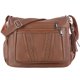 thumbnail image 1 of ELDA Bolsos cruzados para mujer, bolsos de bolsillo, bolsos y bolsos de cuero PU suave, bolso de hombro con múltiples bolsillos, 1 of 5