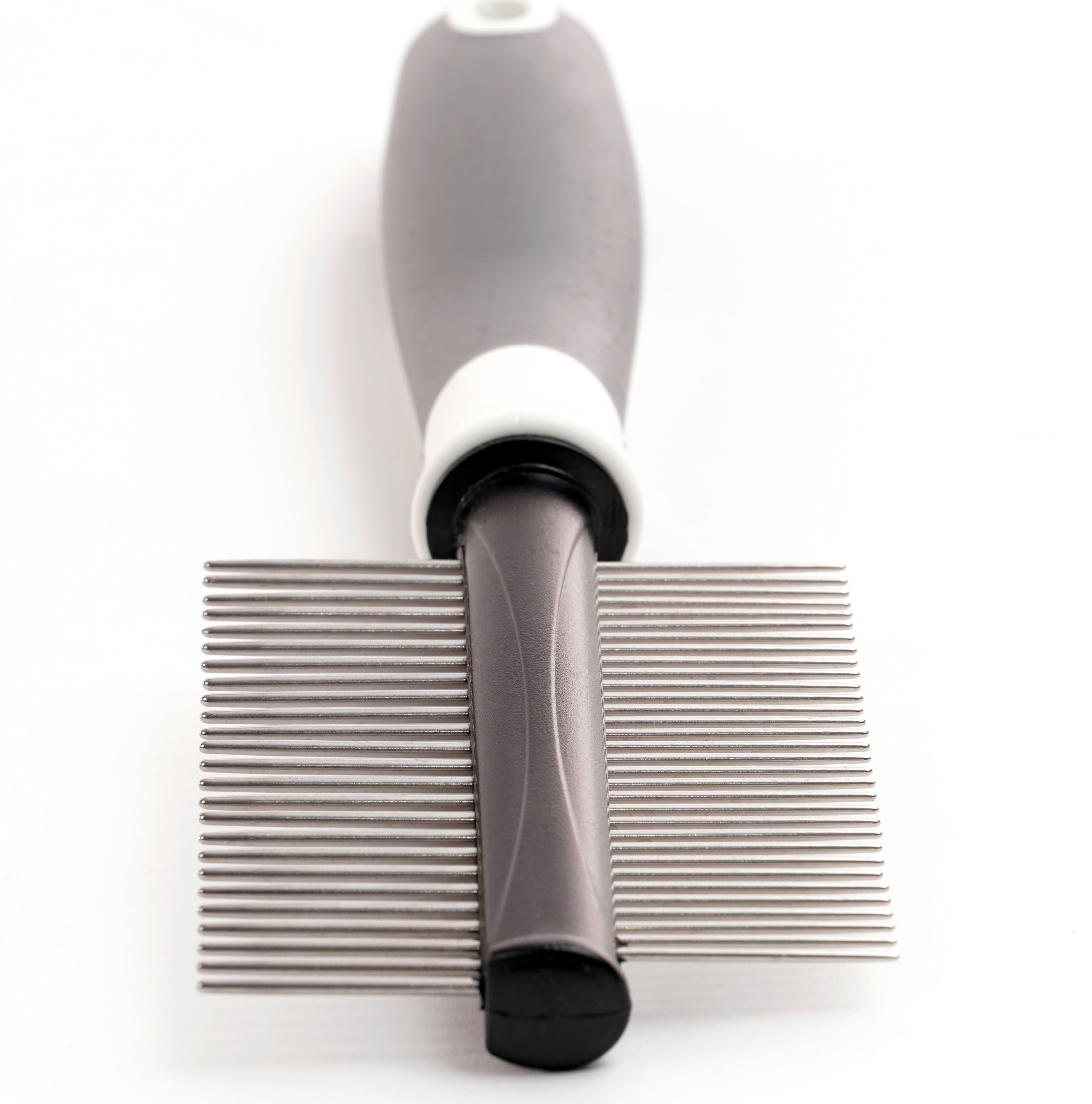 Precious Tails Professional Double Sided Pin & Bristle Brush Comb for Dogs & Cats - Gentle Grooming for All Coat Types