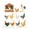 In the Chicken Coop, variant on IAUYY Magnetic decorative sticker - 23x26 Inch PVC Refrigerator Decorative Cover, Removable DIY Art for Kitchen Appliances in The Chicken Coop