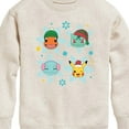 thumbnail image 3 of Pokémon - Snow Flakes - Youth Crew Fleece Sweatshirt, 3 of 5