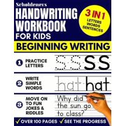 SCHOLDENERS Handwriting Workbook for Kids: 3-in-1 Writing Practice Book to Master Letters, Words & Sentences (Paperback)