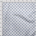 thumbnail image 4 of oneOone Cotton Cambric Medium Blue Fabric Block Sewing Craft Projects Fabric Prints By Yard 56 Inch Wide-4Z, 4 of 5