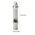 thumbnail image 2 of SEWCHICS Emergency Signal Whistle Titanium Alloy Silver 1Pcs 1.9x0.4In, 2 of 8