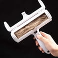 thumbnail image 4 of Care Detangler Comb Auto Clean Pet Grooming Brush para masaje de mascotas (púrpura) Ehuebsd Para estrenar, 4 of 9