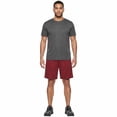 thumbnail image 4 of Men's 100% Polyester Performance Shorts with Pockets, Red M, 1 Count, 1 Pack, 4 of 6