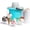 4 Qt Blue, variant on Electric Ice Cream Maker - Old Fashioned Soft Serve Ice Cream Machine Makes Frozen Yogurt or Gelato in Minutes - Fun Kitchen Appliance - Blue - 4 Quart