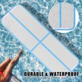 thumbnail image 2 of Fbsport Blue 6m*1m*0.2m Inflatable Air Track Tumbling Gymnastic Mat Floor Home Training 20cm Thick, 2 of 6