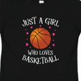 thumbnail image 4 of Inktastic Just a Girl Who Loves Basketball Girls Toddler T-Shirt, 4 of 5